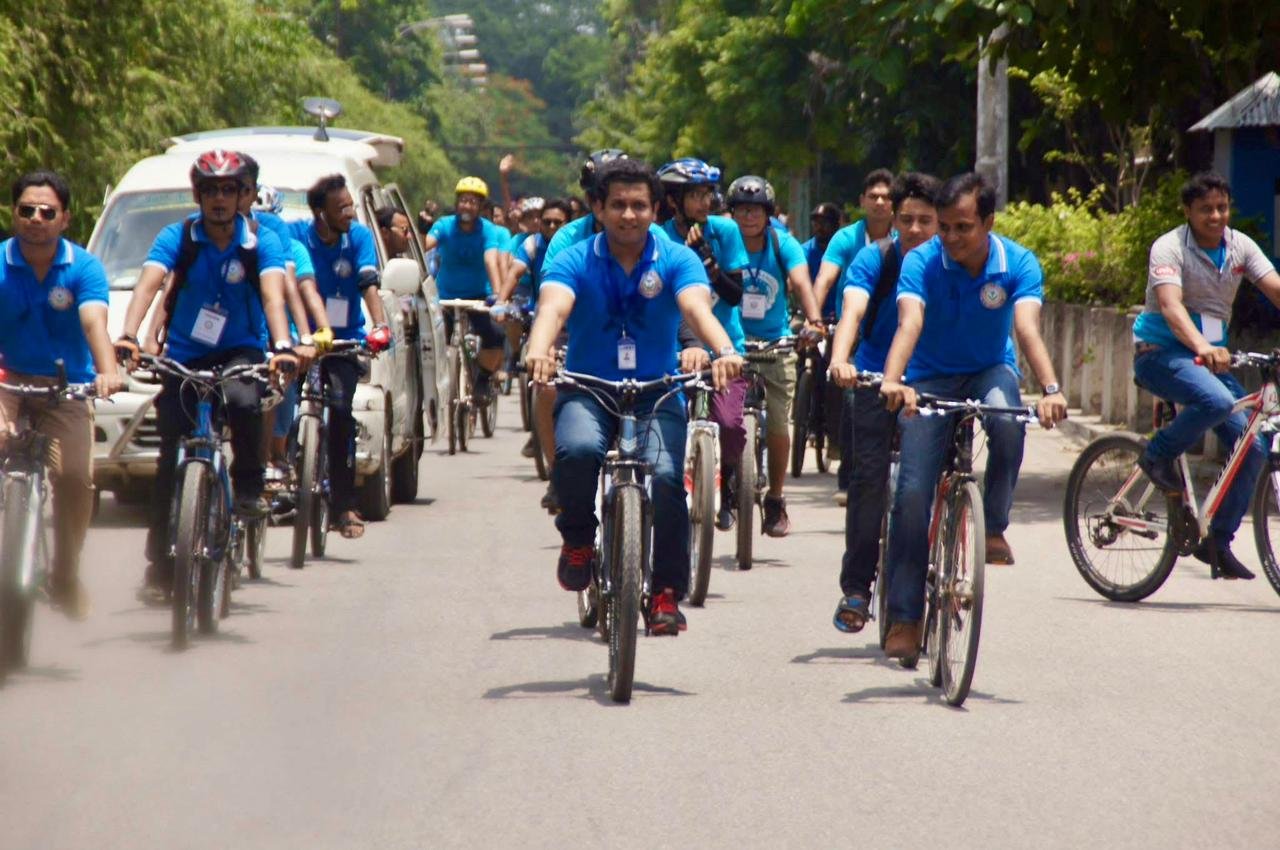 World Environment Day 2015 | Grand Bicycle Rally by YVB in Dhaka’s ...